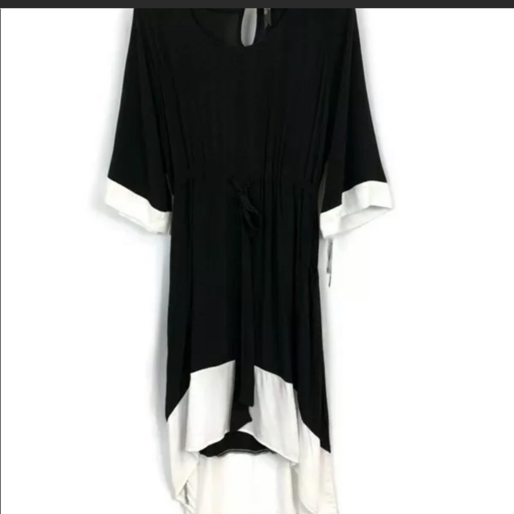 Melissa McCarthy Seven7 Black & White midi dress - Picture 2 of 6